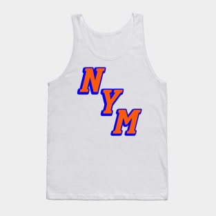 NY Mets NYR Rangers Style Tank Top